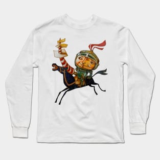 Letter Knight Long Sleeve T-Shirt